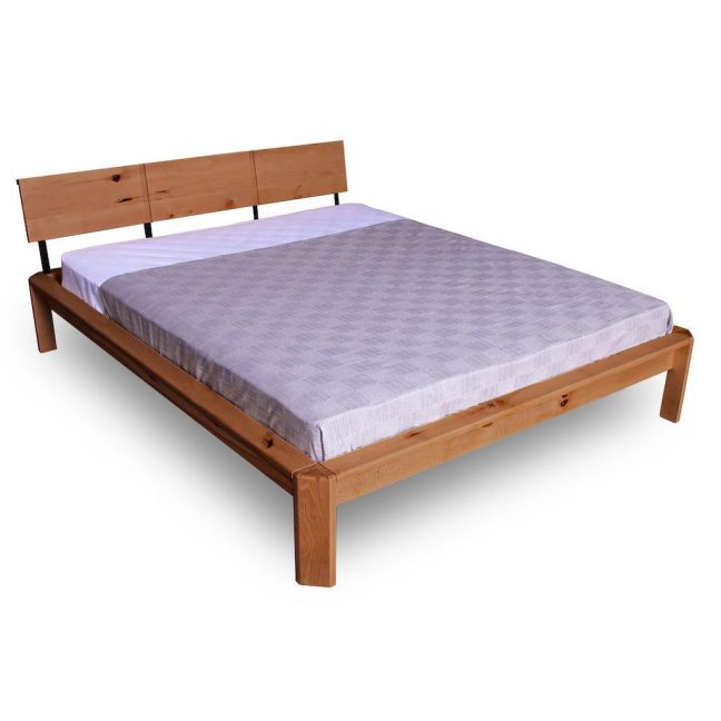 Täispuidust voodi Loft 180x200 pöök