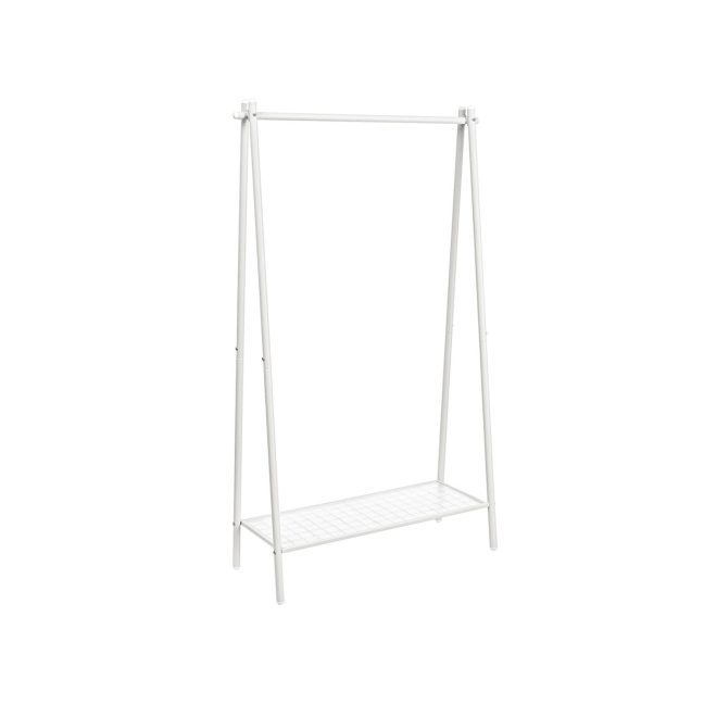 Riidestange valge 34 x 93 x 153 cm