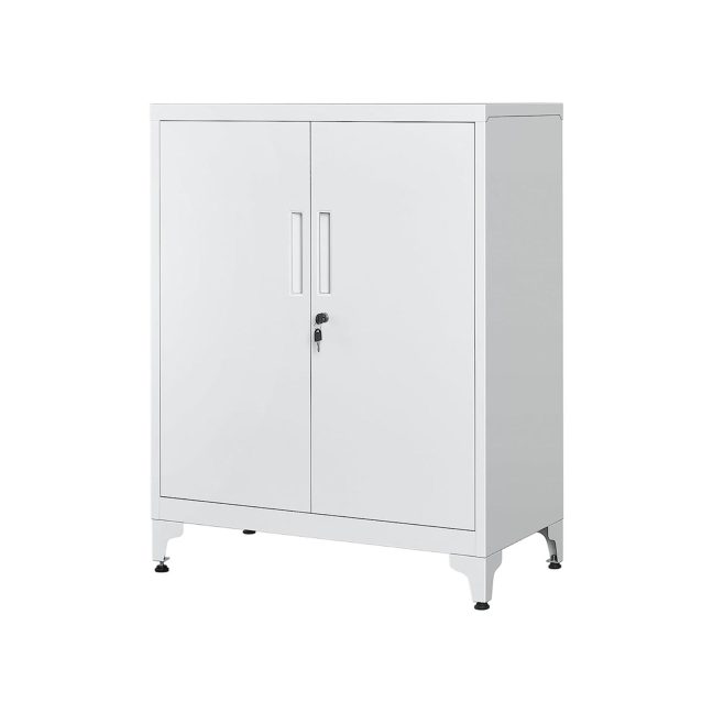 Kapp riiul 40 x 80 x 90 cm valge