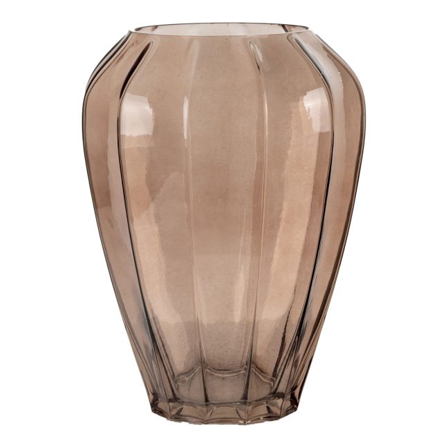 Klaasist vaas 22 x 29 cm pruun