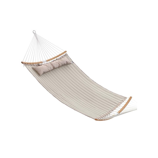 Rippkiik 200x140 cm Kreemvalge beež