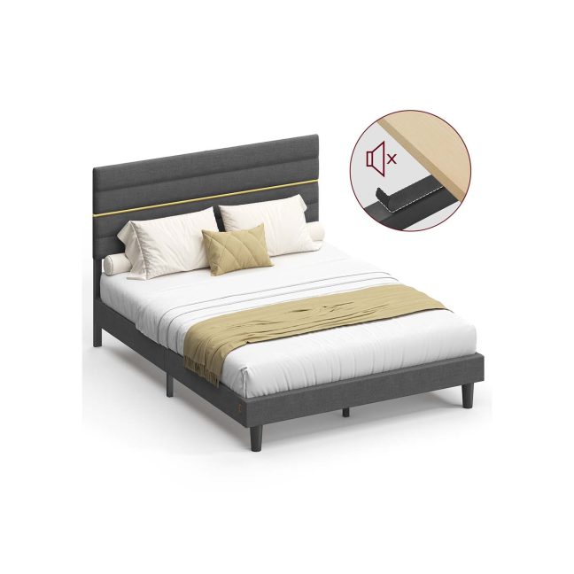 Metallist voodi 202x146x110/116.5 cm hall