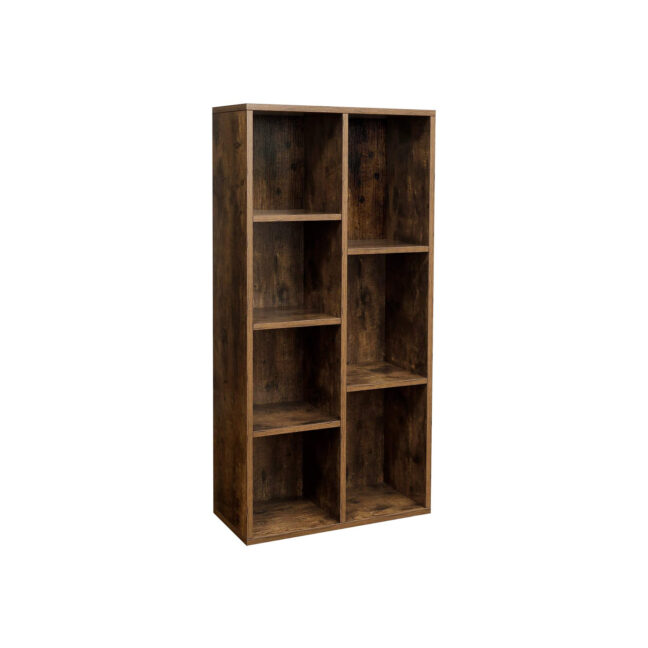 Raamaturiiul 50x24x106 cm Pruun hoiustamiseks