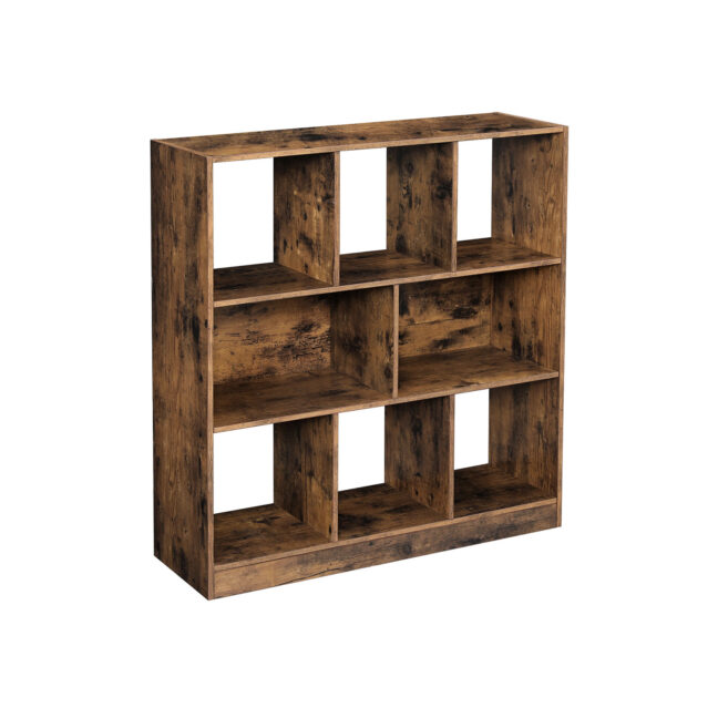 Raamaturiiul 100x97.5x30 cm Pruun hoiustamiseks