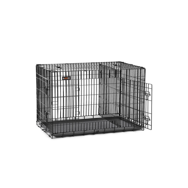 Koera puur XXL 107 x 70 x 78 cm must