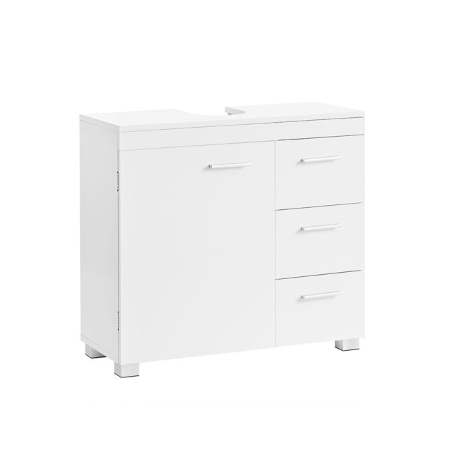 Vannitoa kapp 70x30x638 cm Valge
