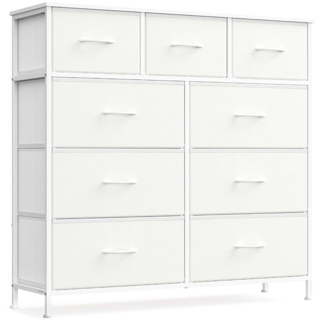 Kummut 98.8x30x96.2 cm Valge Teras