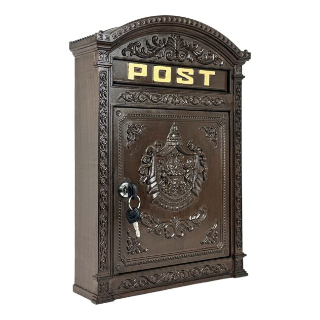 Postkast 31x95x445 cm antiikse välimusega valualumiinium