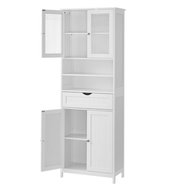 Vannitoakapp 30x60x170 cm Valge