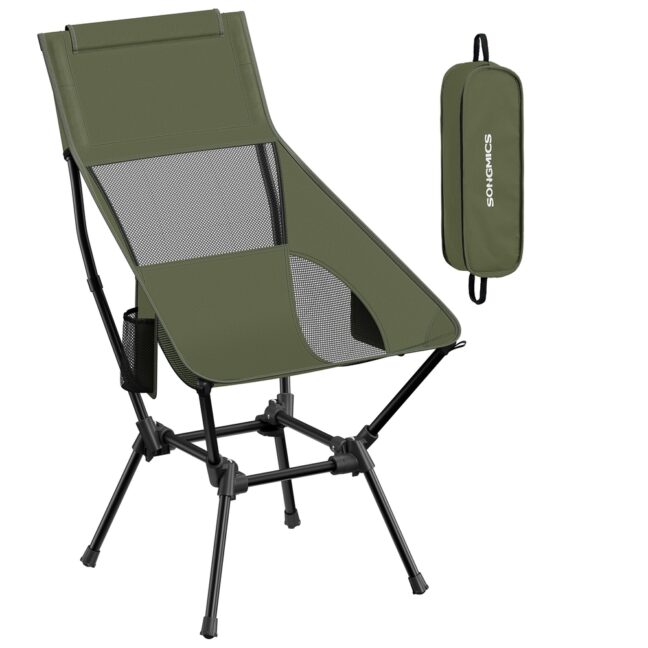 Telkimistooli 58x56x97 cm roheline teras