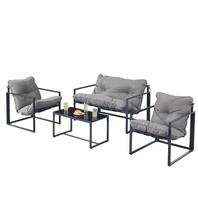 Terrassimööbli komplekt 60x68x67 cm hall terasraam