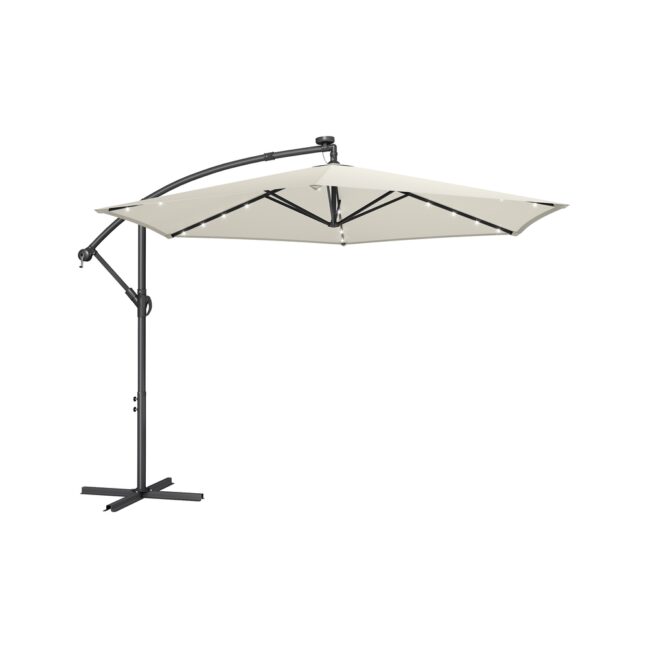 Terrassipäikesevari 350x256 cm Beež