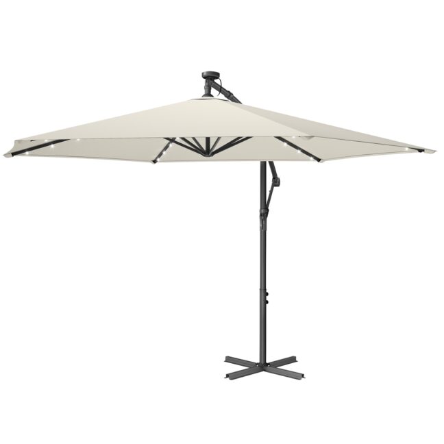 Parasol 350 cm läbimõõt Beež