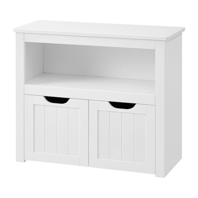 Mänguasjade hoiukapp 29.7x72.2x60 cm Valge MDF