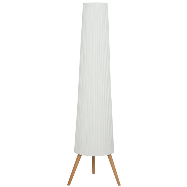 Põrandalamp 46x46x153 cm Valge Puit